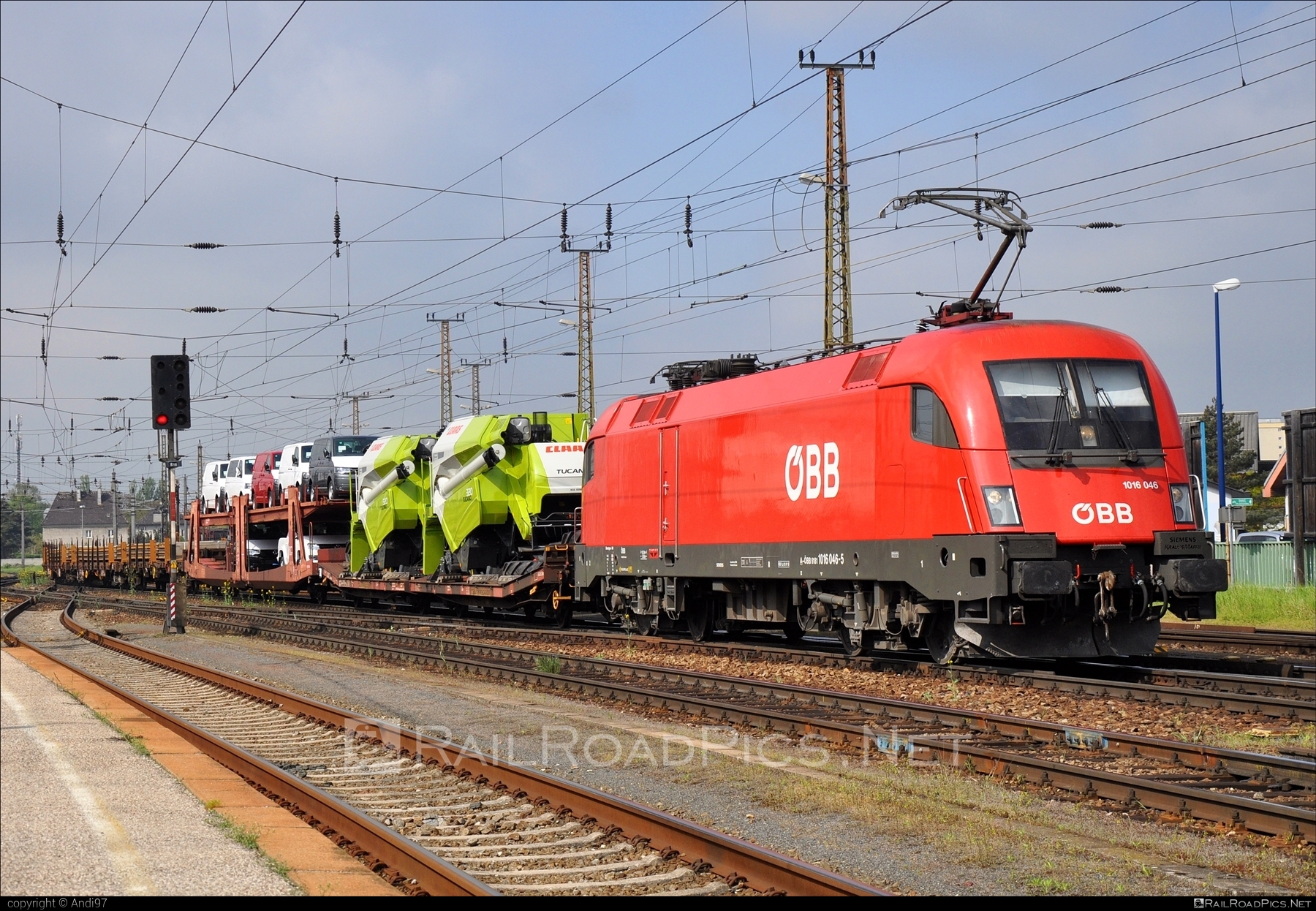 Siemens Es U Operated By Rail Cargo Austria Ag Taken By