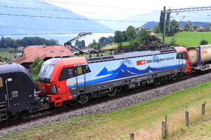 193 468 Siemens Vectron MS Operated By Schweizerische Bundesbahnen