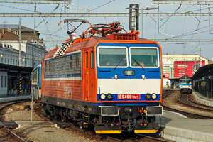 362 001 0 Škoda 69Er operated by České dráhy a s