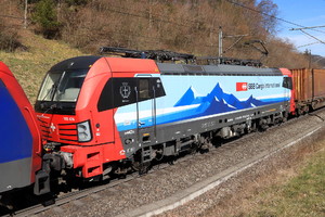 Siemens Vectron Ms Operated By Schweizerische Bundesbahnen