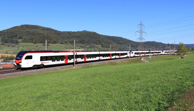 Stadler Flirt Operated By Schweizerische Bundesbahnen Sbb